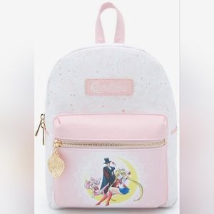 New SAILOR MOON CHIBIUSA & TUXEDO MASK COSMIC HEART Compact  Mini Backpack